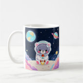 Cosmic Cuddle Astronaut Bear Kaffeetasse (Links)