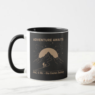 Cosmic Dad & Me-Abenteuer Tasse