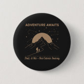 Cosmic Dad & Me Adventure Button (Vorderseite)