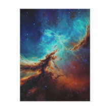Cosmic Dance - Painterly Style Space Art