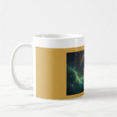Cosmic Dawn Nebula Design Kaffeetasse (Links)