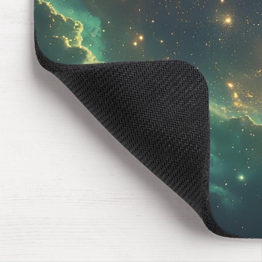 Cosmic Dawn Nebula Design Mousepad (Ecke)
