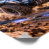 Cosmic Desert Pickup Poster (Ecke)