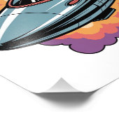 Cosmic Dino Adventures Fotodruck (Ecke)