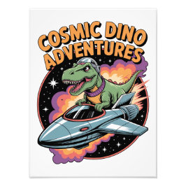 Cosmic Dino Adventures Fotodruck