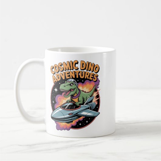 Cosmic Dino Adventures Kaffeetasse (Links)