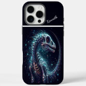 Cosmic Dinosaur Skeleton Case-Mate iPhone Hülle (Rückseite)