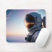 Cosmic Double Exposure Space Infinity Universe Art Mousepad (Mit Mouse)