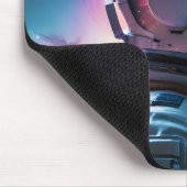 Cosmic Double Exposure Space Infinity Universe Art Mousepad (Ecke)