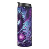 Cosmic Dragon Amidst Skulls Thermosbecher (Nach rechts gedreht)