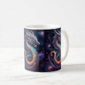 cosmic dragon coffee mug kaffeetasse (VorderseiteRechts)