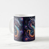 cosmic dragon coffee mug kaffeetasse (Vorderseite Links)