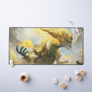 Cosmic Dragon Gaming Desk Mat   Personalisierbar Schreibtischunterlage