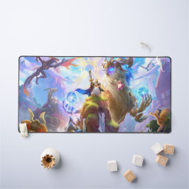 Cosmic Dragon Gaming Desk Mat | Personalisierbar Schreibtischunterlage