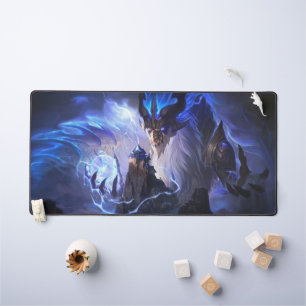 Cosmic Dragon Gaming Desk Mat   Personalisierbar Schreibtischunterlage