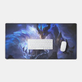 Cosmic Dragon Gaming Desk Mat | Personalisierbar Schreibtischunterlage (Tastatur & Maus)