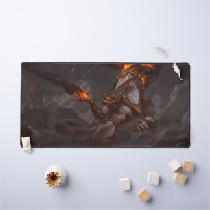 Cosmic Dragon Gaming Desk Mat   Personalisierbar Schreibtischunterlage