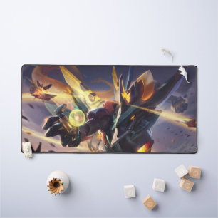 Cosmic Dragon Gaming Desk Mat   Personalisierbar Schreibtischunterlage