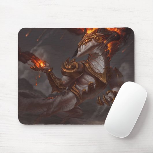 Cosmic Dragon Gaming Mousepad | Personalisierbar (Mit Mouse)