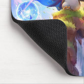 Cosmic Dragon Gaming Mousepad | Personalisierbar (Ecke)