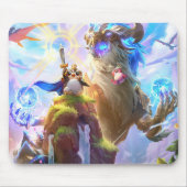 Cosmic Dragon Gaming Mousepad | Personalisierbar (Vorne)
