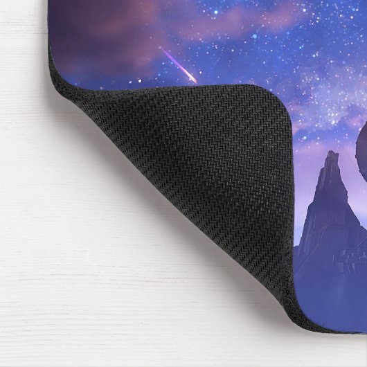Cosmic Dragon Gaming Mousepad | Personalisierbar (Ecke)