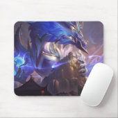 Cosmic Dragon Gaming Mousepad | Personalisierbar (Mit Mouse)