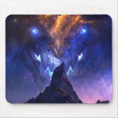 Cosmic Dragon Gaming Mousepad | Personalisierbar (Vorne)