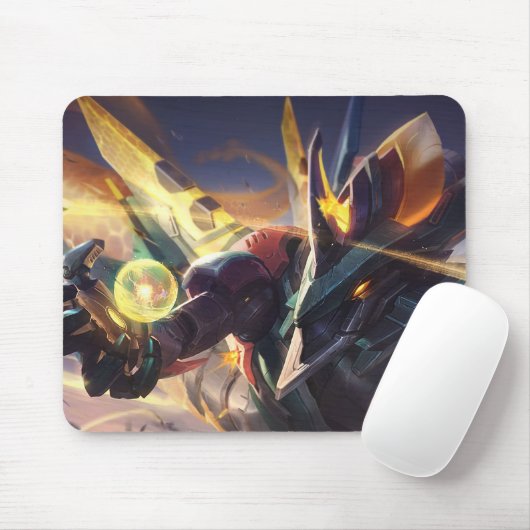 Cosmic Dragon Gaming Mousepad | Personalisierbar (Mit Mouse)