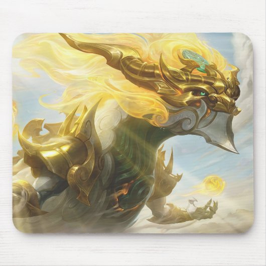 Cosmic Dragon Gaming Mousepad | Personalisierbar (Vorne)