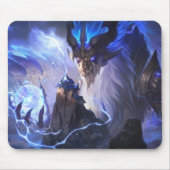 Cosmic Dragon Gaming Mousepad | Personalisierbar (Vorne)