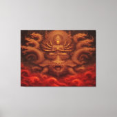 Cosmic Dragon Leinwanddruck (Vorderseite)