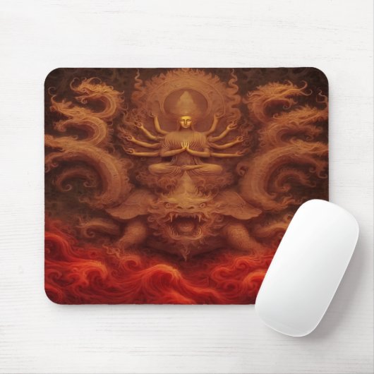 Cosmic Dragon Mousepad (Mit Mouse)