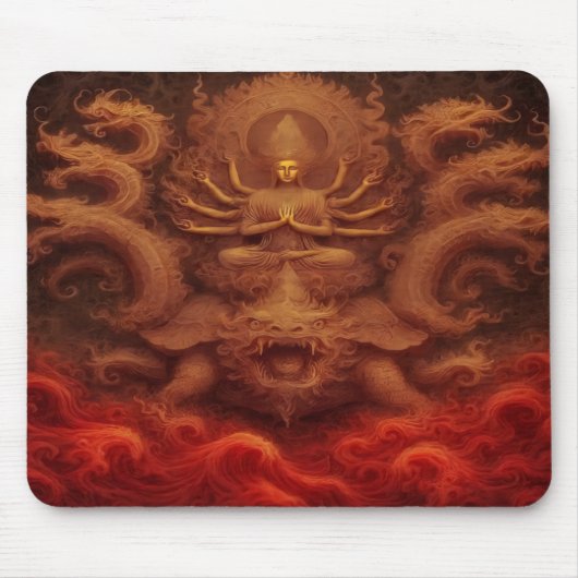 Cosmic Dragon Mousepad (Vorne)