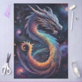 cosmic dragon tissue paper seidenpapier (Basteln)