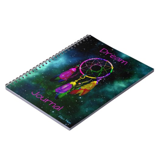 Cosmic Dream Catcher Journal Notizblock (Linke Seite)