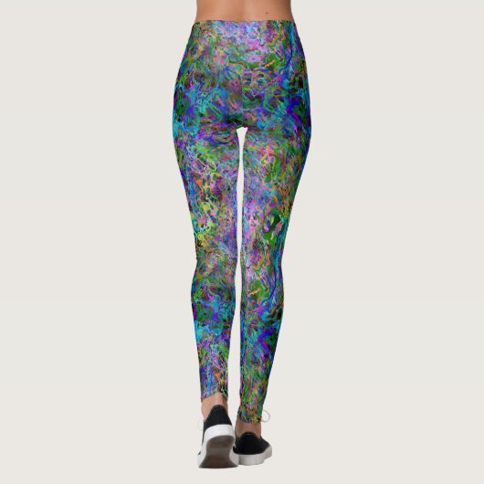 Cosmic Dream Grunge Leggings - Spaß (Rückseite)