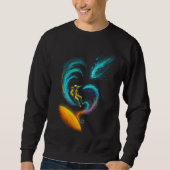 Cosmic Drift: Swirling Nebula Journey Sweatshirt (Vorderseite)
