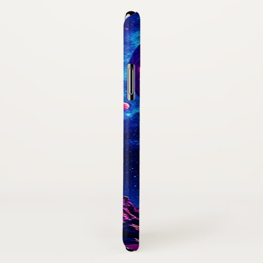 Cosmic Dripping Planet Art Case-Mate iPhone Hülle (Hinten/Rechts)