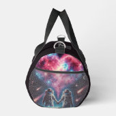 Cosmic Duo Black Duffle Bag (Rechts)