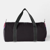 Cosmic Duo Black Duffle Bag (Rückseite)