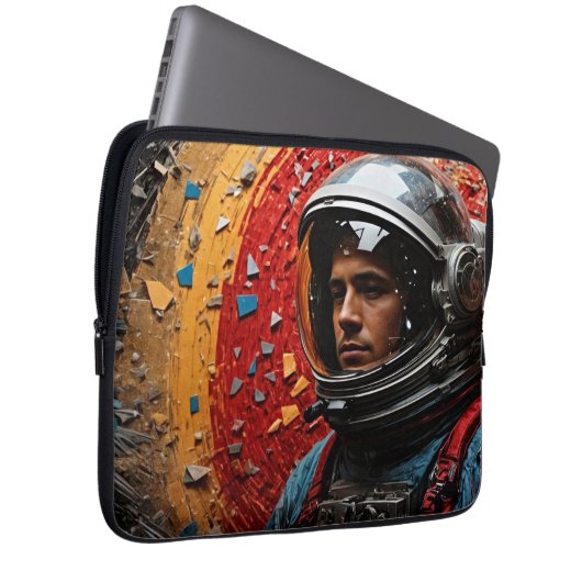 Cosmic Elegance Laptop-Sieb Laptopschutzhülle (Vorne Rechts)