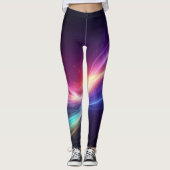 Cosmic Energy Burst Galaxy Leggings (Vorderseite)
