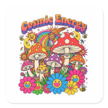 COSMIC ENERGY MASHROOM Aufkleber
