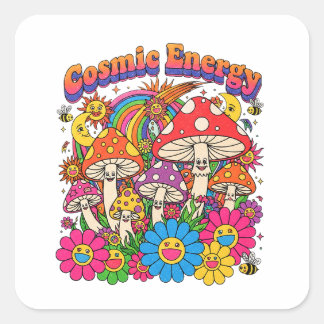 COSMIC ENERGY MASHROOM Sticker