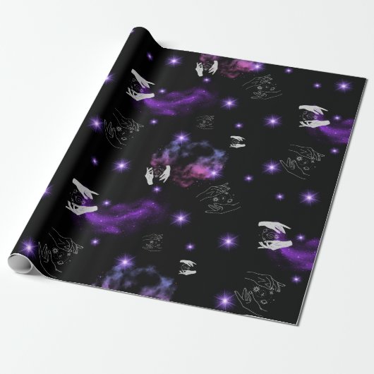 Cosmic Energy Wrapping Paper Geschenkpapier (Ungerollt)