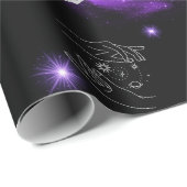 Cosmic Energy Wrapping Paper Geschenkpapier (Rolleneckpunkt)