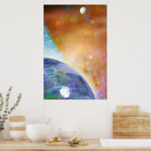 Cosmic Evolution Fine Art Print Poster (Küche)
