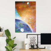 Cosmic Evolution Fine Art Print Poster (Heimbüro)