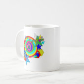 Cosmic Explosion Kaffeetasse (Vorderseite Links)